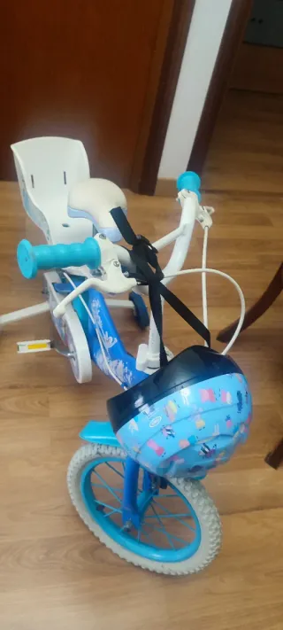 Bicicleta niña Frozen