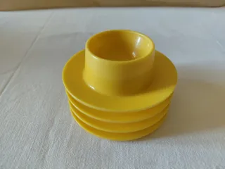 Set 4 Portauova Gialli