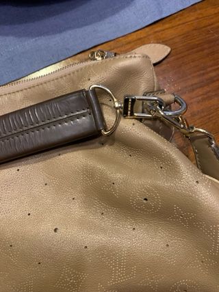 Borsa Louis Vuitton Beige/Oro