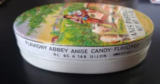 Scatola latta Anis De Favigny Troubat France