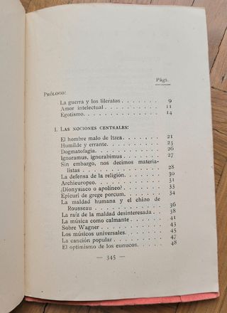 Juventud, Egolatría - Pío Baroja