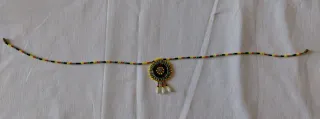 Collana etnica in micro-perline stile Masai