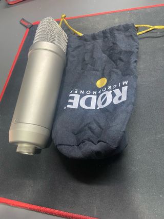 Micrófono Rode NT1-A Plateado