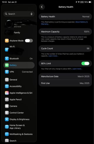 iPad mini 7 128GB Space Gray WiFi