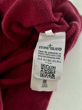 Felpa Stone Island Rossa