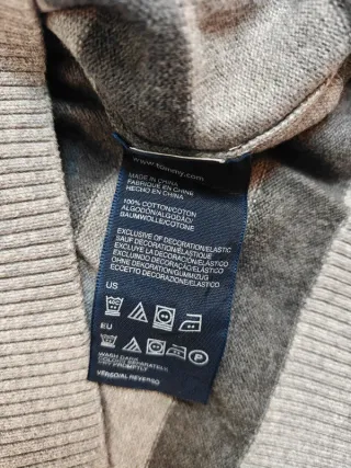 Jersey Tommy Hilfiger – Rayas Grises – Talla L