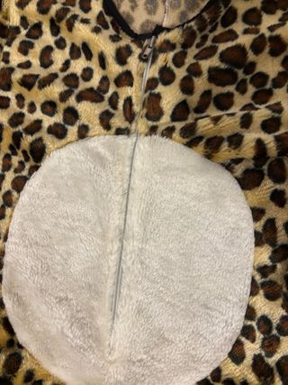 Vestito Carnevale Leopardo 3-5 anni