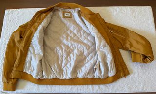 Chaqueta bomber color mostaza Pimkie