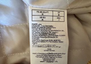 Chaqueta bomber color mostaza Pimkie