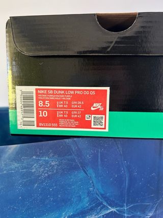 Scarpa Nike Dunk Low Viola