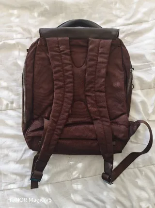 Mochila Piel Piquadro Marrón