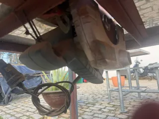 Mesa casera para cortar madera