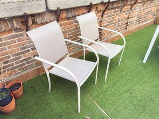 Mesa y 4 Sillas Terraza