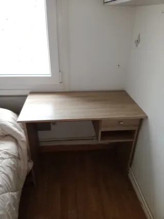 Escritorio madera beige/marrón