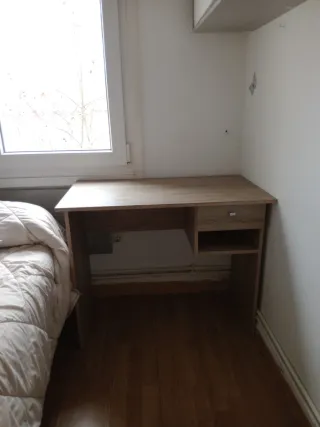 Escritorio madera beige/marrón