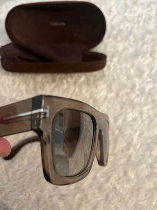 Occhiali da sole Tom Ford Glass trasparent 25