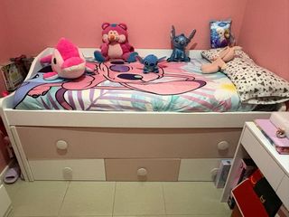 Cama nido con cajones