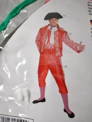 Disfraz Torero Adulto.