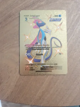 Carta Pokémon Inteleon Dorada