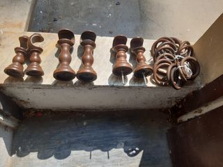 Bastoni in legno per tende