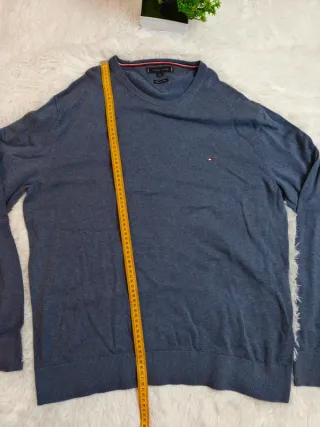 Jersey Tommy Hilfiger – Azul Grisáceo – Talla XXL