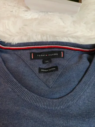 Jersey Tommy Hilfiger – Azul Grisáceo – Talla XXL