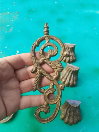 Piezas de Bronce garras de lion Decorativas