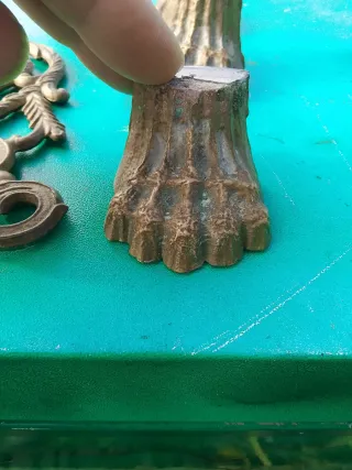 Piezas de Bronce garras de lion Decorativas