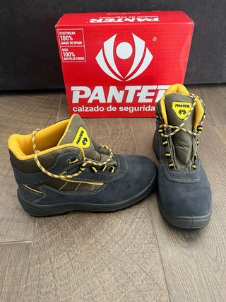 Botas de trabajo Panter negras y grises