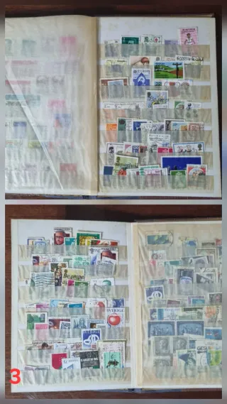 Álbum de sellos A5 con 18 páginas