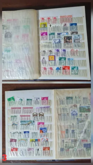 Álbum de sellos A5 con 18 páginas