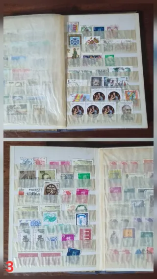 Álbum de sellos A5 con 18 páginas