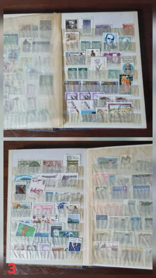 Álbum de sellos A5 con 18 páginas