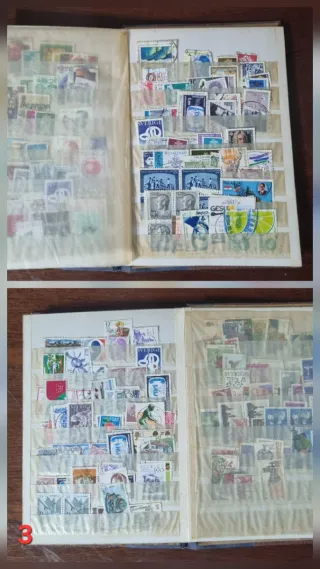 Álbum de sellos A5 con 18 páginas