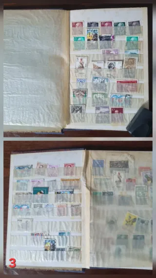 Álbum de sellos A5 con 18 páginas