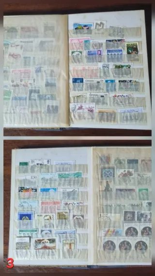 Álbum de sellos A5 con 18 páginas