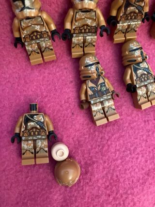 Lego Star Wars Geonosian Trooper x7