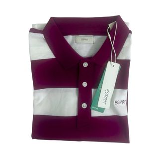 Talla M. Polo manga corta de algodón ESPRIT.