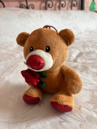 Peluche Orsetto con Rosa Rossa