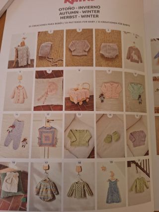 Lote 2 revistas libros punto 2 agujas Katia