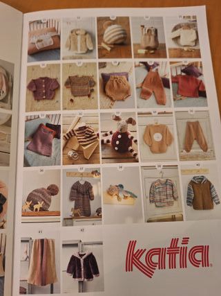 Lote 2 revistas libros punto 2 agujas Katia