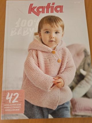 Lote 2 revistas libros punto 2 agujas Katia