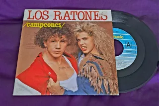 Lote 6 singles Los Ratones