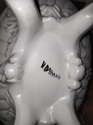 Zuppiera Bassano decorata rose