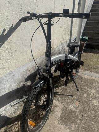 Bicicleta plegable Kawasaki