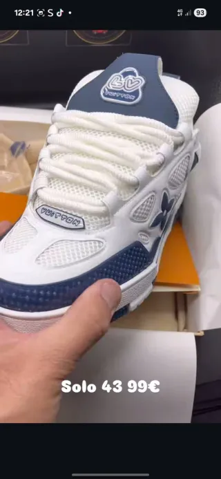 Louis Vuitton LV Skate Blu/Bianco