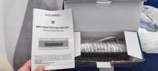 Mini calefactor-ventilador Solmira