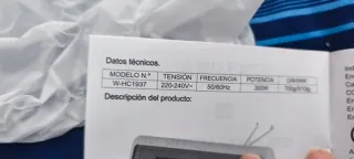 Mini calefactor-ventilador Solmira
