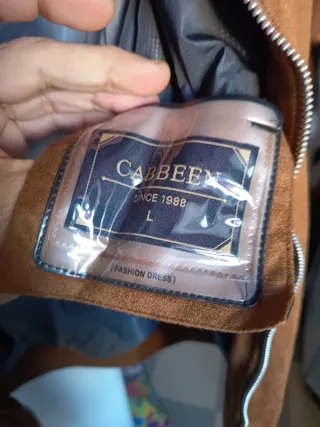 Chaqueta ante marrón