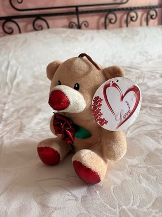 Peluche Orsetto Rosso Rosa San Valentino